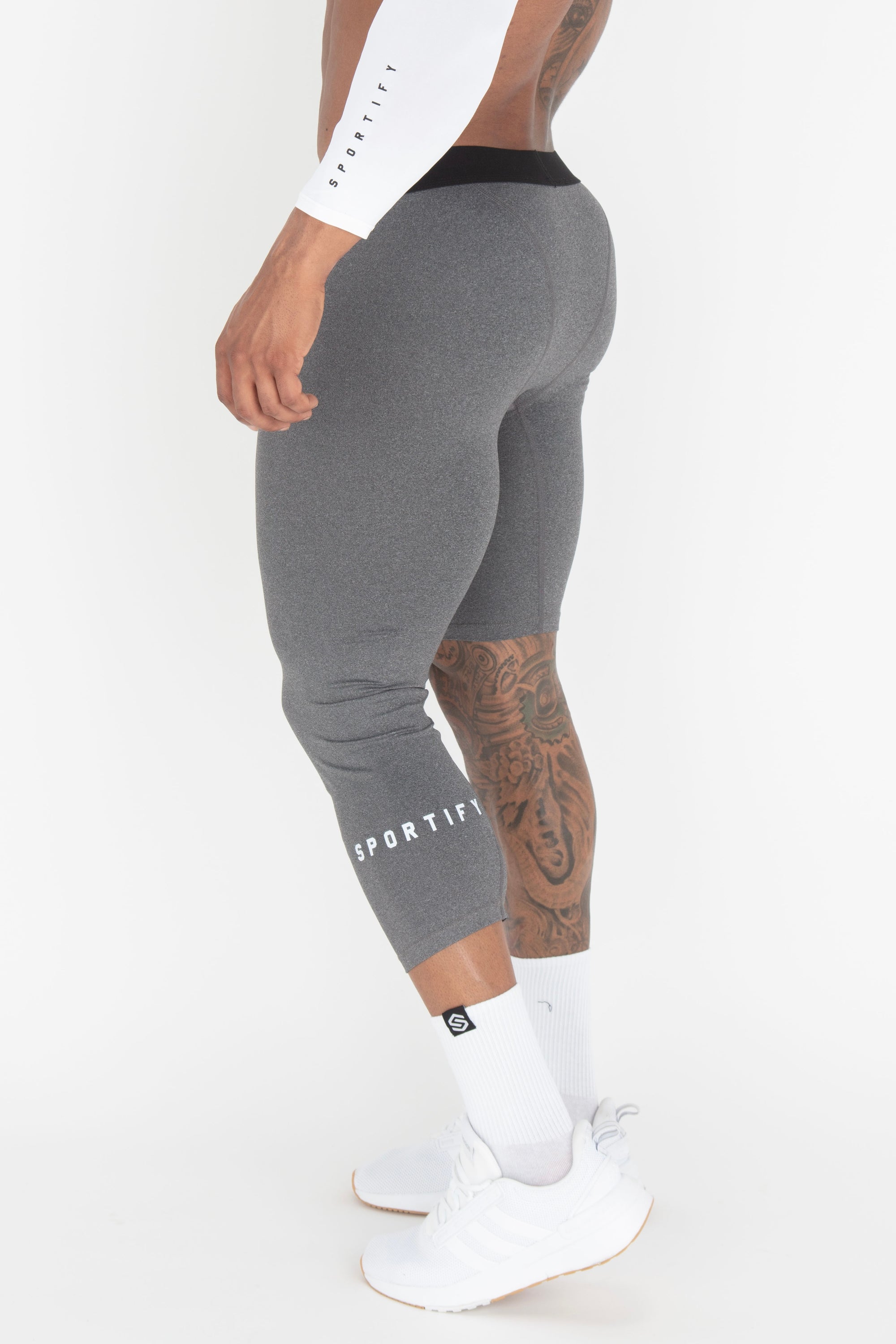 Velocity Leggings in Forest Grey – GYM SQUAD ACTIVE